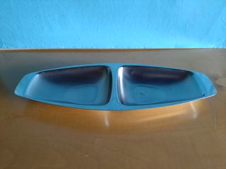 Vassoio vintage Alfra Alessi in acciaio inox