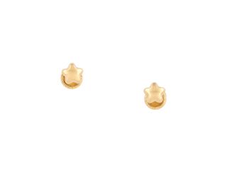 pendientes oro 18k con piedra