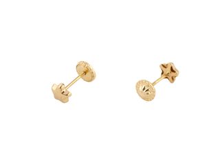 pendientes oro 18k con piedra