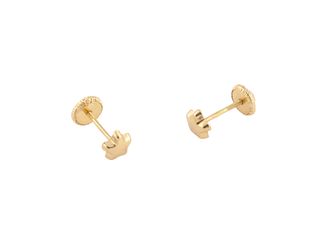 pendientes oro 18k con piedra