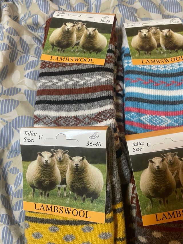 Calcetines de lana LAMBSWOOL talla 36-42