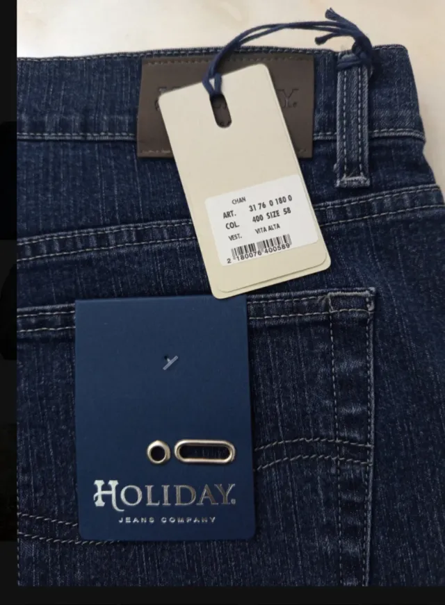 Jeans Holiday Uomo Tg 58 Nuovi con Cartellino