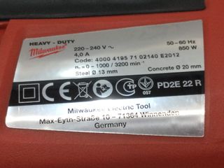 taladro electrico milwaukee pd2e24r