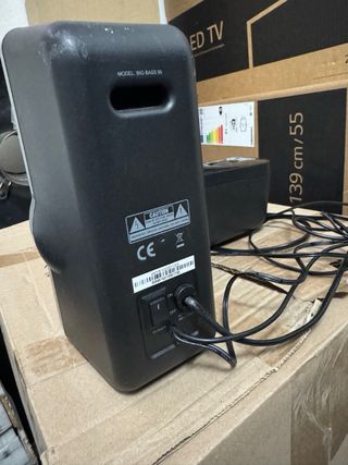 Altavoces Woxter Big Bass 95 Negro