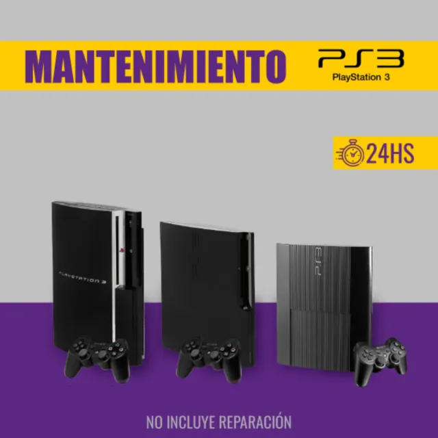 Mantenimiento de ps3