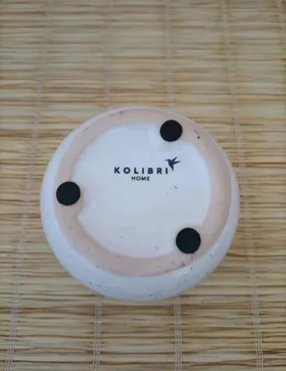 Mini Vaso Beige Pianta Grassa