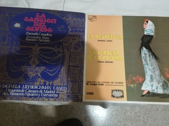 Lote Vinili di Manolo Escobar e altro