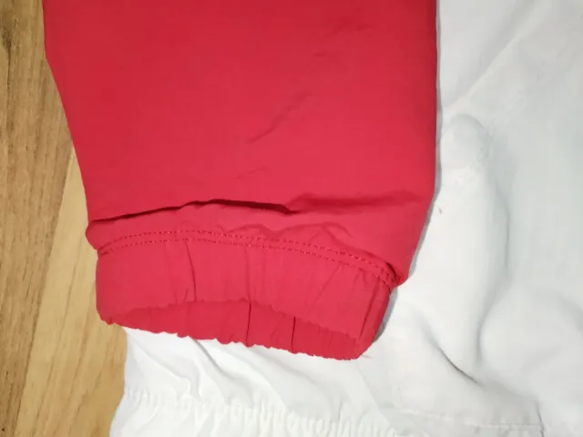 Giacca antivento Champion bianca, rossa e nera