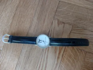 Reloj de pulsera correa negra