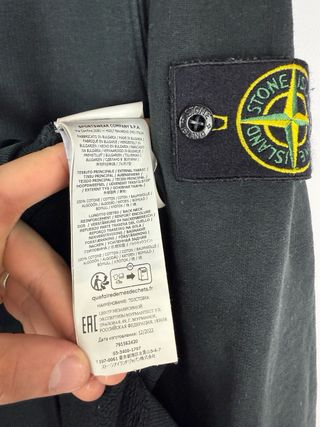 Black Stone Island sweatshirt