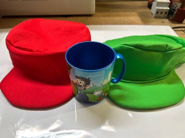 Gorro Mario y Luigi