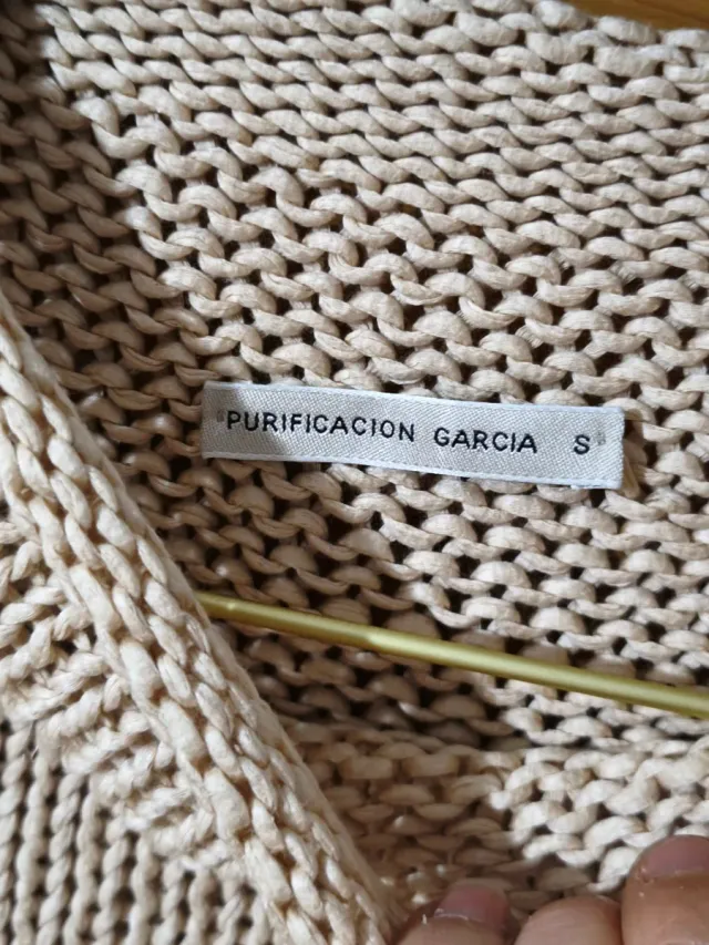 Jersey de punto Purificación García