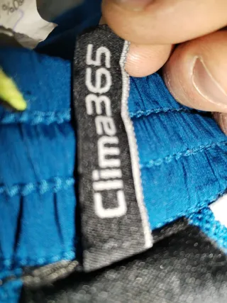 Tuta Adidas blu acrilico oversized