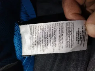 Tuta Adidas blu acrilico oversized