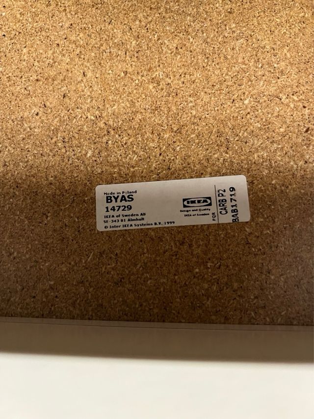 Mueble TV IKEA BYAS Blanco Satinado