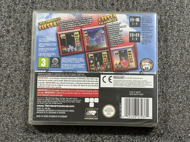 PRECINTADO Tetris Party Deluxe DS Pal España