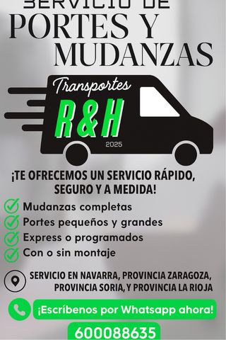 PORTES Y MUDANZAS VACIADO DE CASAS Y NAVES