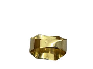 sello oro 18k con piedra con circonita