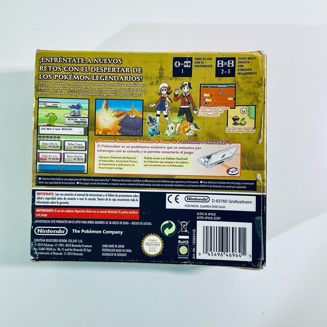 Lote Pokemon Heartgold Oro Nintendo DS