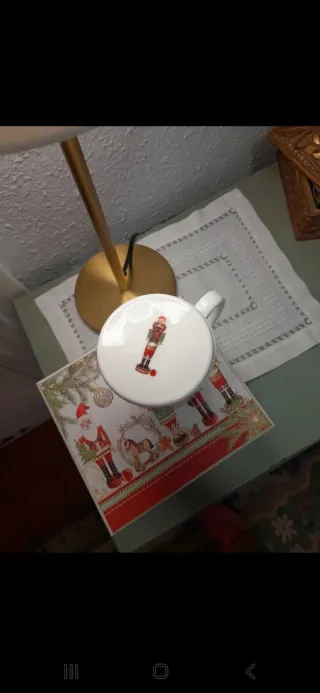 Tazza di Natale con Design dello Schiaccianoci