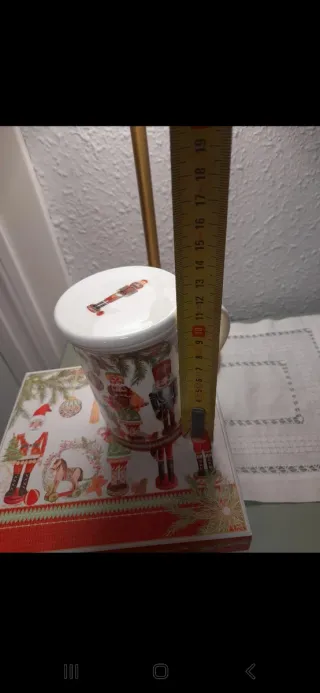 Tazza di Natale con Design dello Schiaccianoci