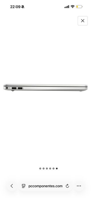 Ordenador Portátil HP Plata