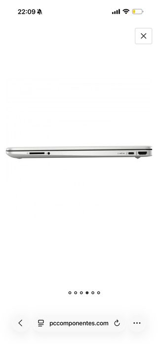 Ordenador Portátil HP Plata