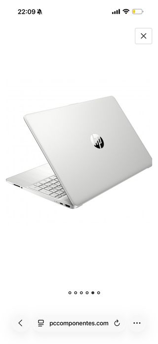 Ordenador Portátil HP Plata