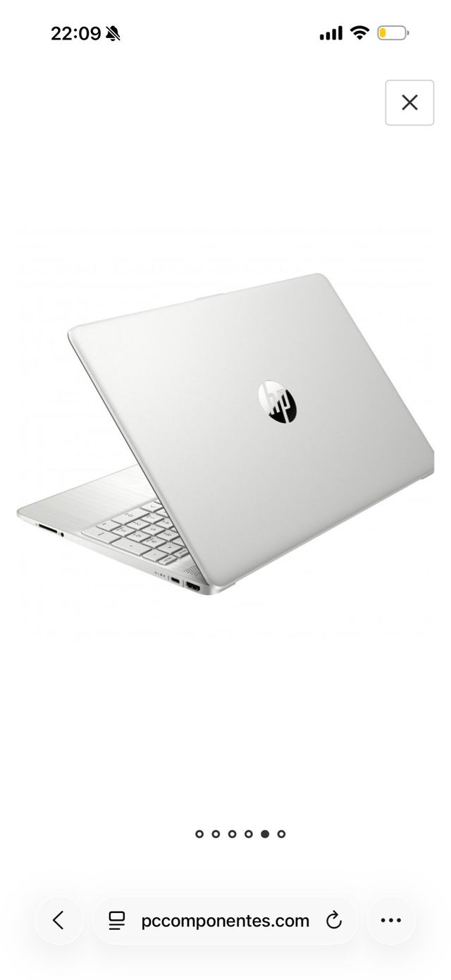 Ordenador Portátil HP Plata
