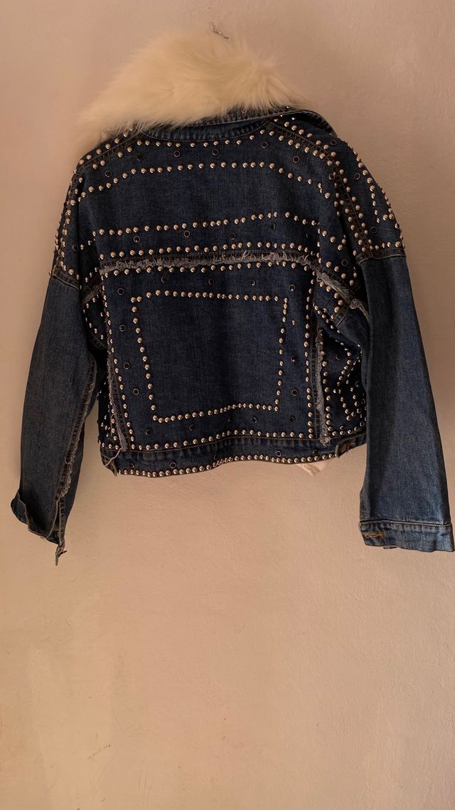 Chaqueta vaquera forrada pelo