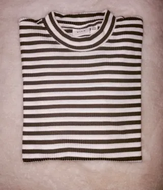 Jersey VILA rayas manga larga