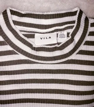 Jersey VILA rayas manga larga