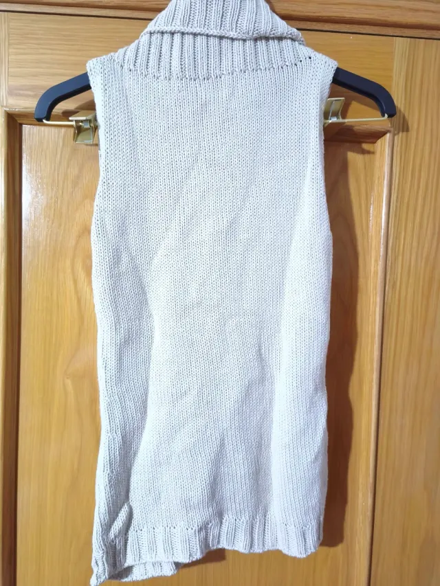 Jersey de punto Purificación García sin mangas