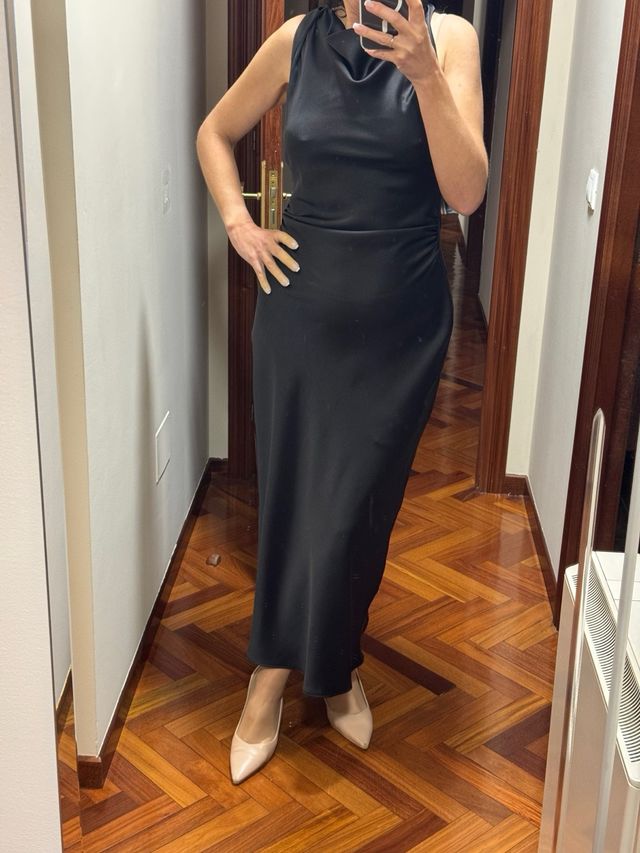 Vestido negro elegante