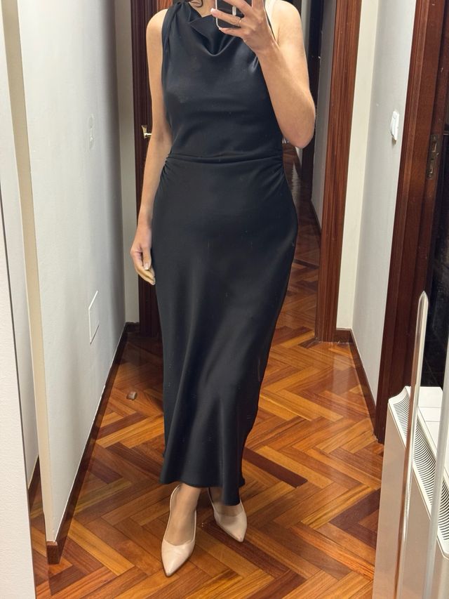 Vestido negro elegante
