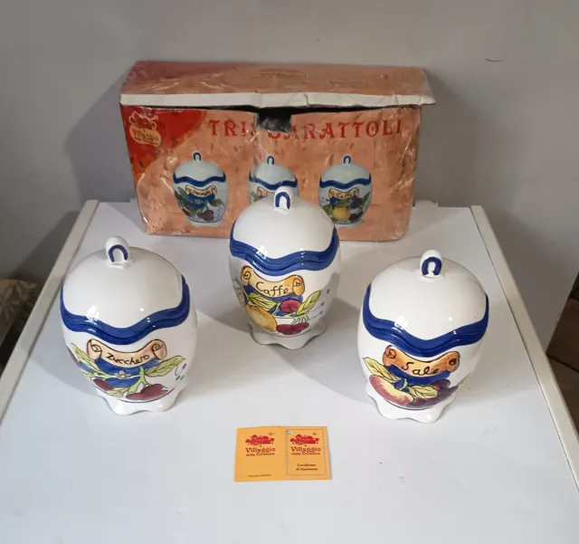 Zucchero-Caffe'-Sale- design ceramica Italiana