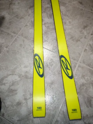 Esquís Rossignol Amarillos