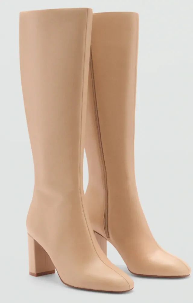 Botas de piel Mango talla 40