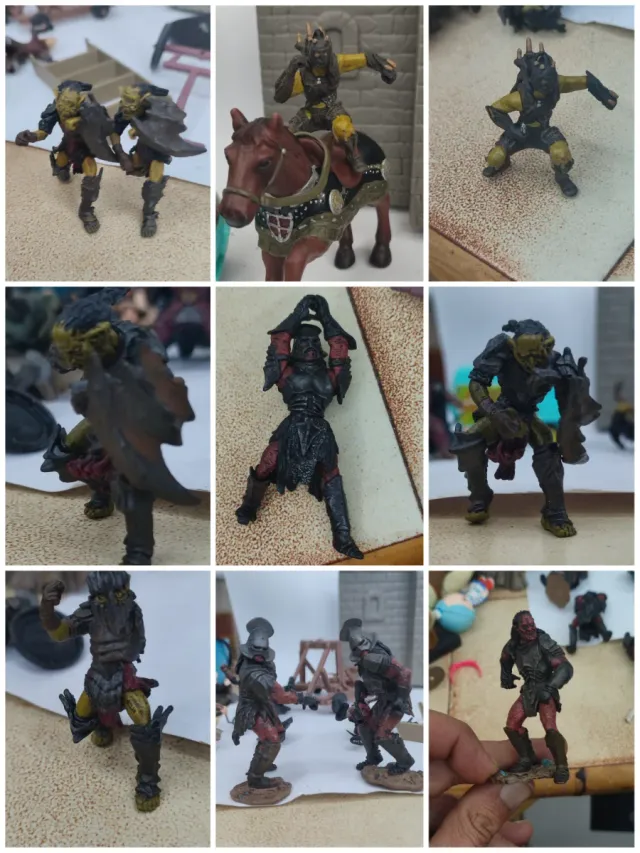 Lote 17 Figure Signore degli Anelli Gioco da Tavolo