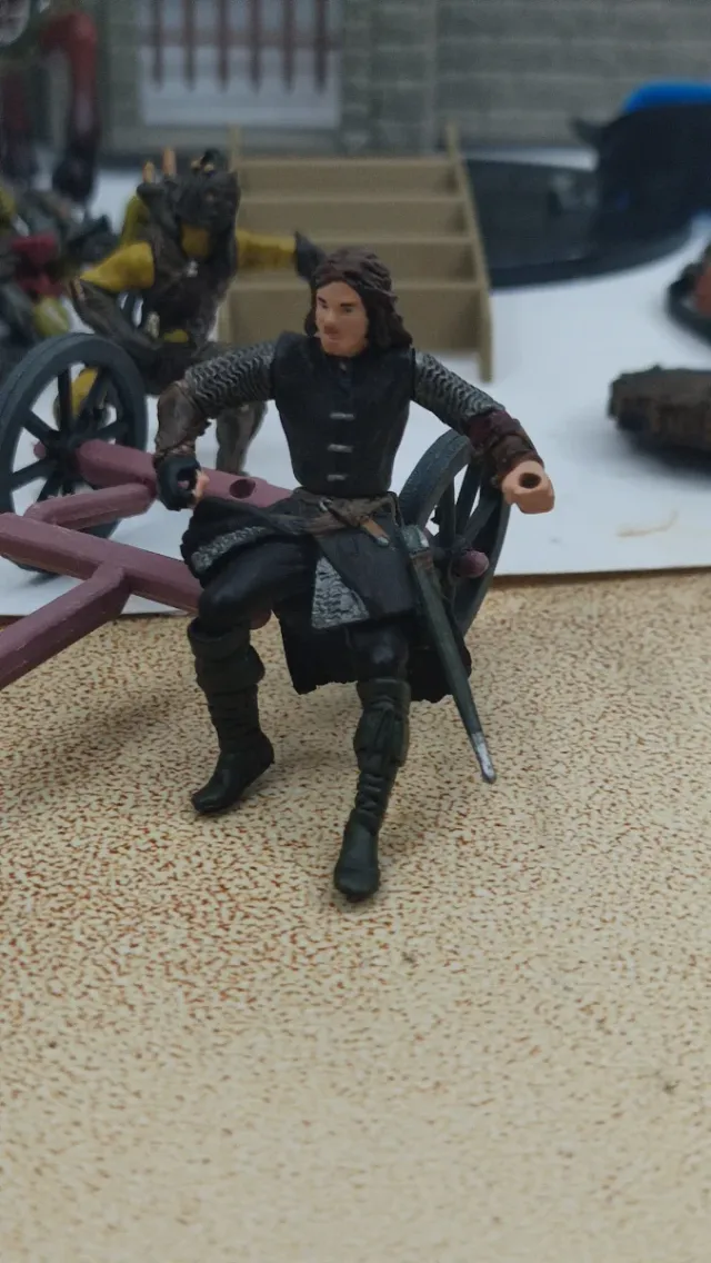 Lote 17 Figure Signore degli Anelli Gioco da Tavolo