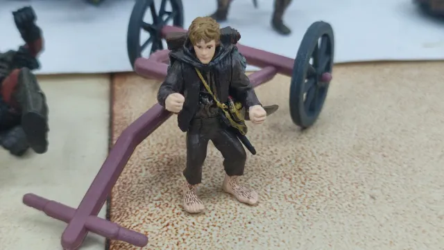 Lote 17 Figure Signore degli Anelli Gioco da Tavolo