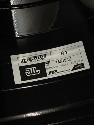 Jantes Cosmis Racing 18” 5x114.3 JDM