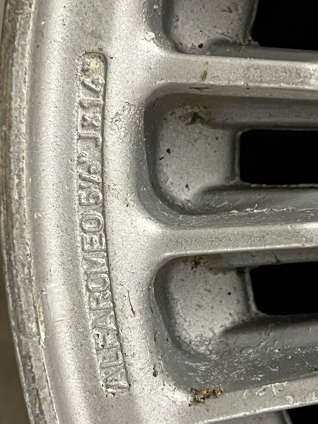 Cerchi in Lega Alfa Romeo Alfetta