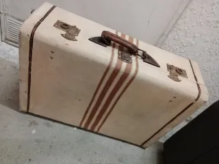 Maletas Vintage Beige y Gris