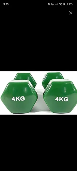 Kit Mancuernas 4kg x4 unidades