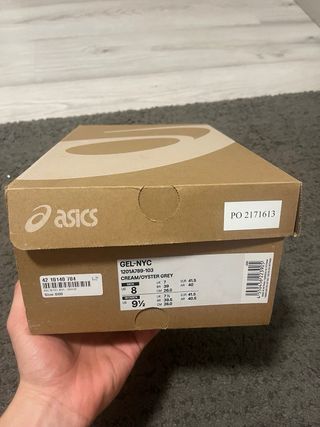 Asics GEL-NYC Gris y Blanco (originales).