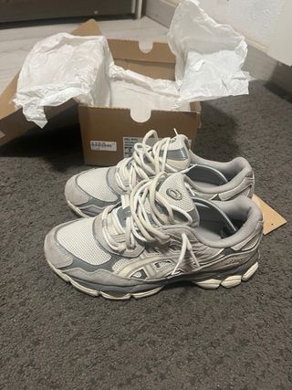 Asics GEL-NYC Gris y Blanco (originales).