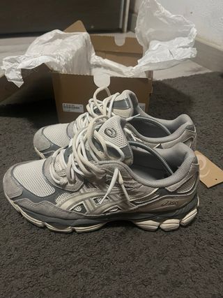 Asics GEL-NYC Gris y Blanco (originales).