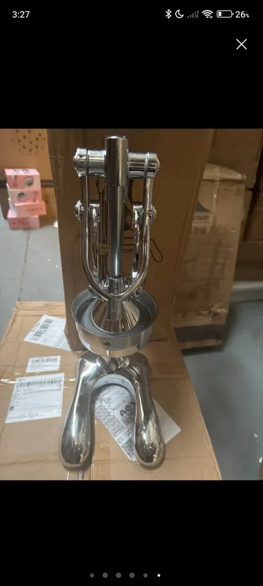 Exprimidor Manual Acero Inoxidable