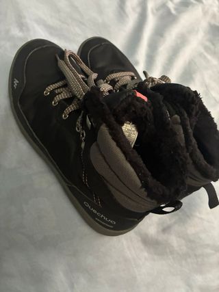 Botas Quechua Mujer Negras Talla 37